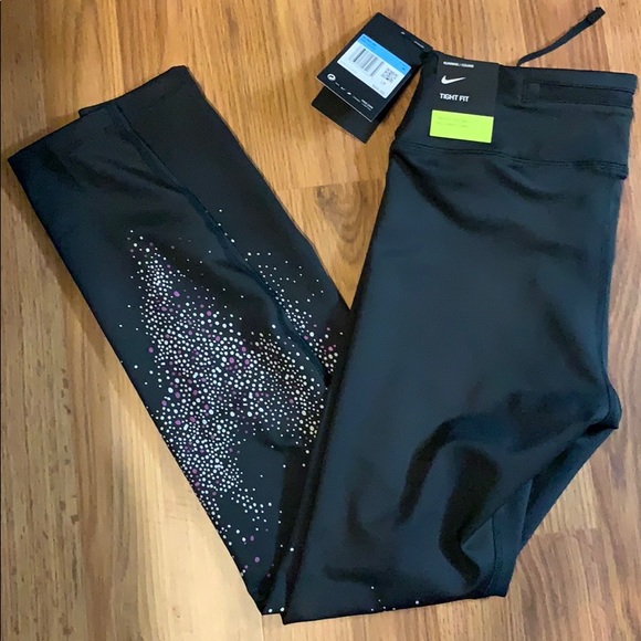 Nike Women's Running Tight Fit Leggings - Picture 2 of 8